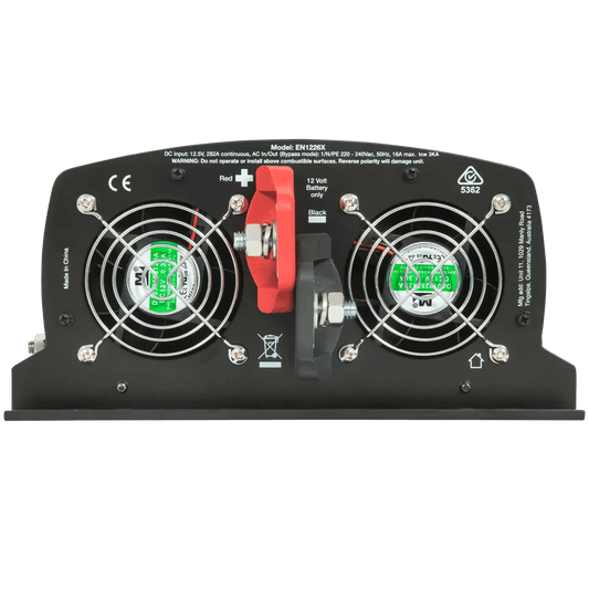 ePOWER 2600W 12V True Sine Wave Inverter with AC Transfer & Safety Switch - Power Inverters & Chargers - Enerdrive Dometic