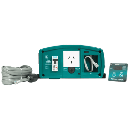 ePOWER 2600W 12V True Sine Wave Inverter with AC Transfer & Safety Switch - Power Inverters & Chargers - Enerdrive Dometic