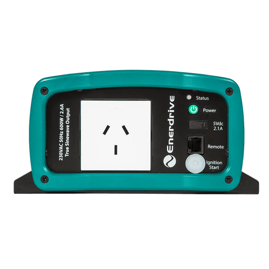 EPower 600W/12V PSW Inverter Gen2 - Pure Sine Wave Inverter - Enerdrive Dometic