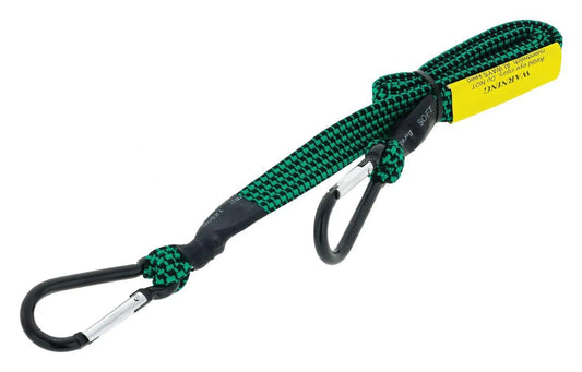 Fat bungee strap (green) 80mm with carabiner style - Cargo Straps - Hulk 4x4