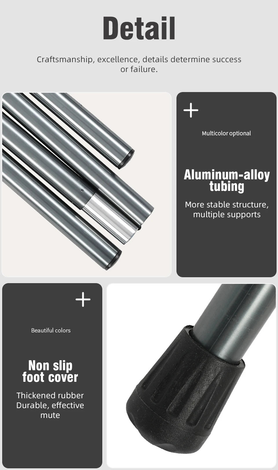 Folding Camping Bed Portable Outdoor Bed For Adults & Kids Camping Camp Stretcher