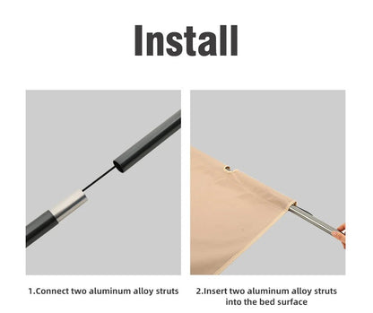 Folding Camping Bed Portable Outdoor Bed For Adults & Kids Camping Camp Stretcher