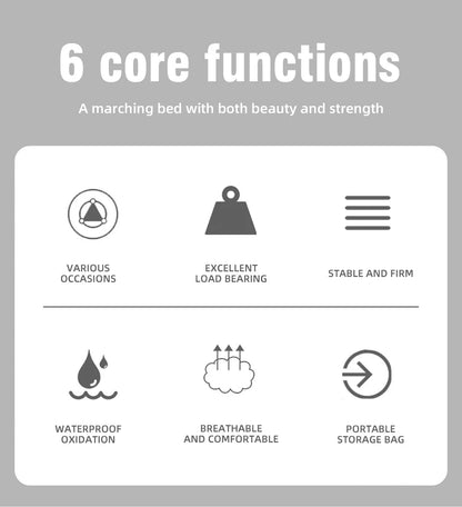 Folding Camping Bed Portable Outdoor Bed For Adults & Kids Camping Camp Stretcher