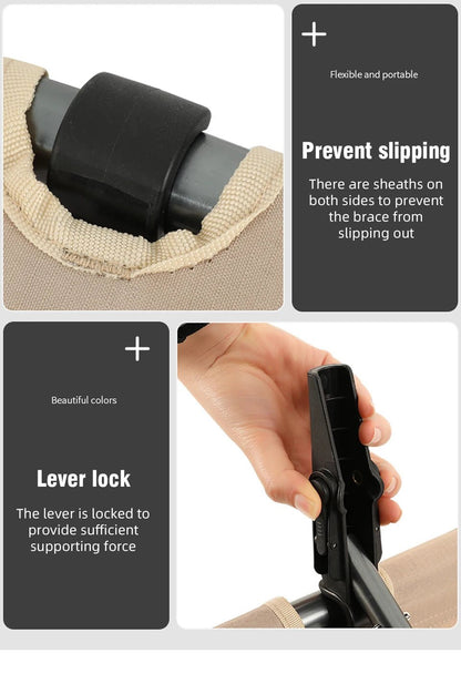 Folding Camping Bed Portable Outdoor Bed For Adults & Kids Camping Camp Stretcher