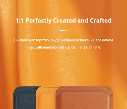 For Magsafe Magnetic Wallet Phone Case For iPhone 14 13 12 Pro Max Leather Card Holder Bag For iPhone 13 mini Cover Accessories - Open Cut Off - Grid