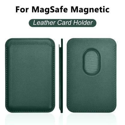 For Magsafe Magnetic Wallet Phone Case For iPhone 14 13 12 Pro Max Leather Card Holder Bag For iPhone 13 mini Cover Accessories - Open Cut Off - Grid