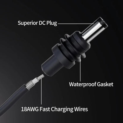 For Starlink MINI To DC Cable Car Charger 30V 2A Power Cable For SPX MINI Outdoor Boat Cigarette Light Interface Adapter 3m 5m Starlink Cables & Adaptors