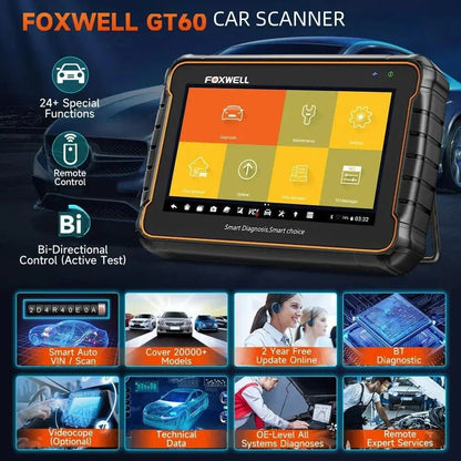 Foxwell GT60 OBD2 Diagnostic Tool / OBD 2 Automotive Scanner OBD Scanner
