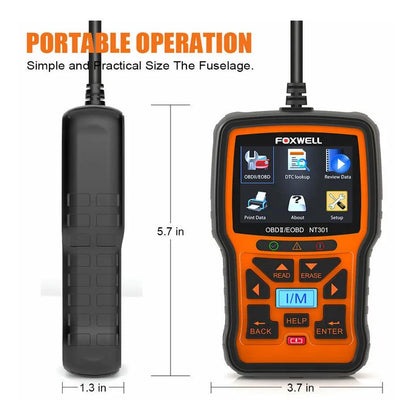 FOXWELL NT301 OBD2 Scanner OBD Scanner Case