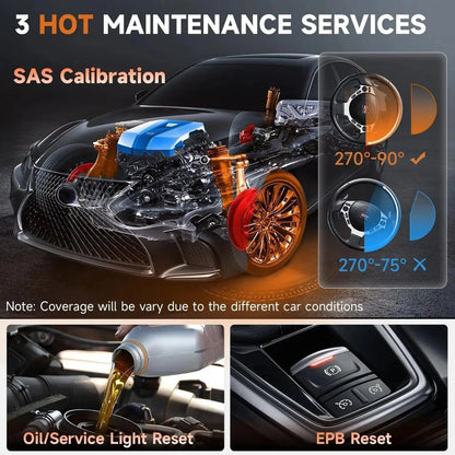 Foxwell NT630 Plus OBD2 Automotive Scanner Engine ABS SRS EPB OIL SAS Calibration Code Reader ODB OBD2 Auto Car Diagnostic Tool OBD Scanner