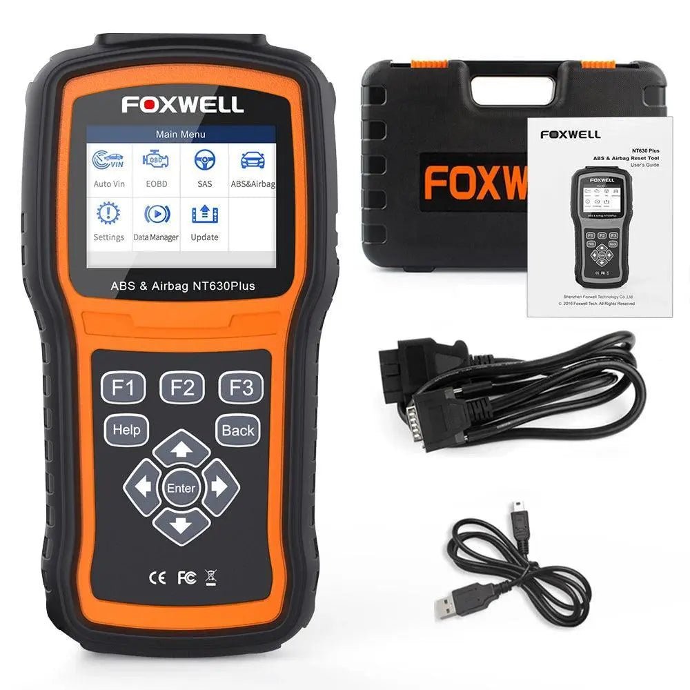 Foxwell NT630 Plus OBD2 Automotive Scanner Engine ABS SRS EPB OIL SAS Calibration Code Reader ODB OBD2 Auto Car Diagnostic Tool OBD Scanner