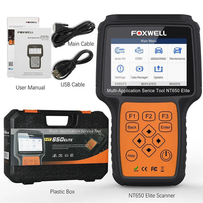 FOXWELL NT650 Elite OBD2 Automotive Scanner OBD Scanner