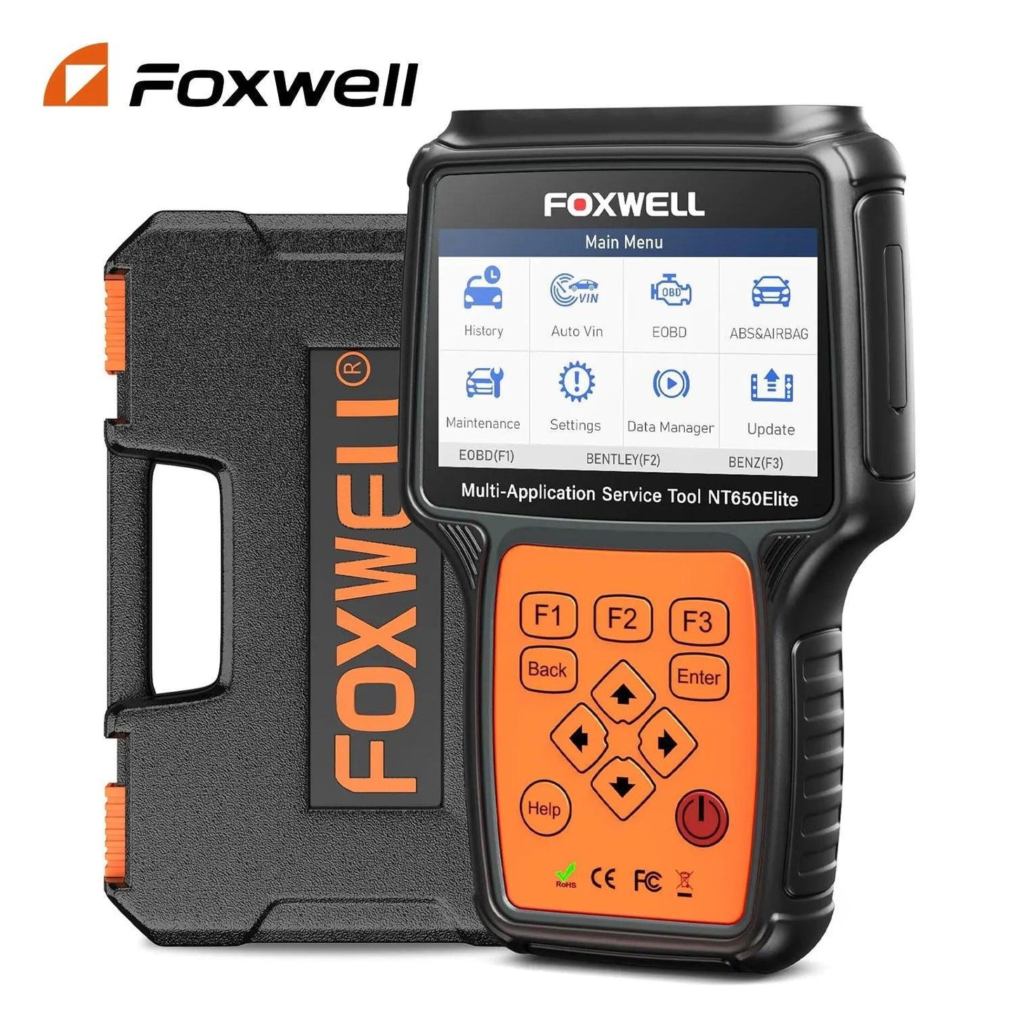 FOXWELL NT650 Elite OBD2 Automotive Scanner OBD Scanner