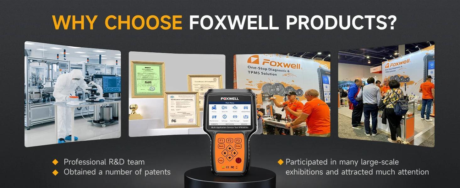 FOXWELL NT650 Elite OBD2 Automotive Scanner OBD Scanner