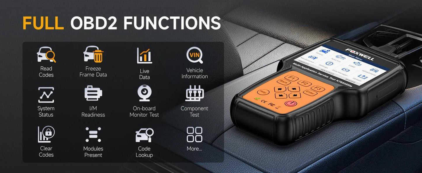FOXWELL NT650 Elite OBD2 Automotive Scanner OBD Scanner