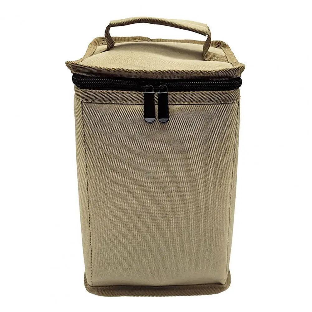 Fuel Tank Bag Impact resistant Storage Bag Portable Camping Lantern Gas Tank Storage Bag with Soft Lining for Outdoor Butane Storage Bag