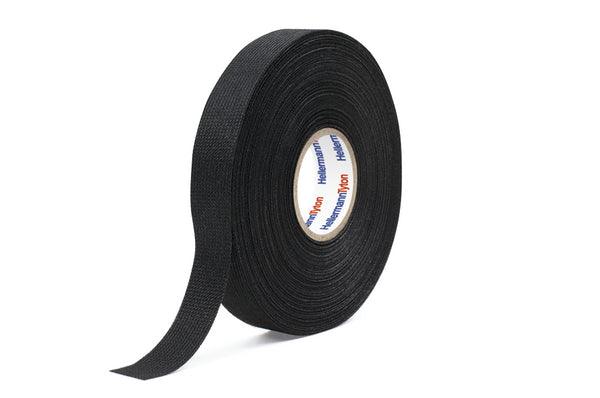 Harness Tape Loom Tape Polyester Fleece Tape 19mm x 25mm Black (5 Pack) Cloth Tape
