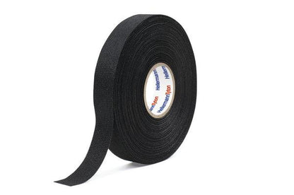 Harness Tape Loom Tape Polyester Fleece Tape 19mm x 25mm Black (5 Pack) Cloth Tape
