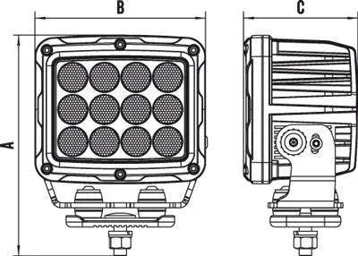 High Power 149w Work Lamp - Work Lamps - Roadvision