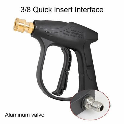 High Pressure Washer Gun High Pressure Water Spray Gun Jet Washer Car Wash Power Washer Spray Gun with 1/4" Quick Connector - High Pressure Washer Gun - Open Cut Off - Grid