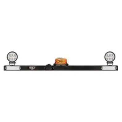 Hulk 4x4 Mine Bar 1275mm + Work Lights (TONAL ALARM) - Mine Bar / High Lights - Hulk 4x4