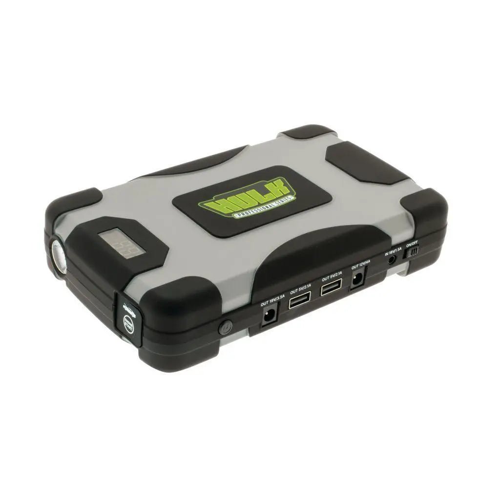 Hulk Lithium Jump Starter 2000amp Portable Jump Starter