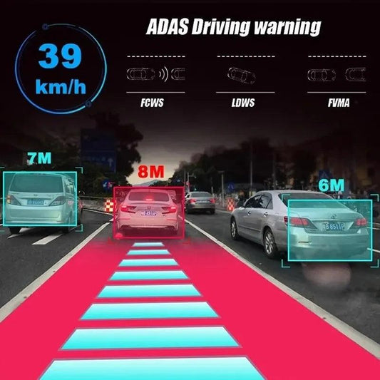 In Vehicle Dash Camera DVR Dash Cam Full HD 1080P - Dash Camera - Open Cut Off - Grid