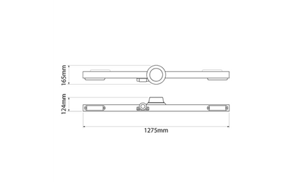 IONNIC MINE BAR 1275MM (Tonal Alarm / Without Worklamps) Mine Bar / High Lights