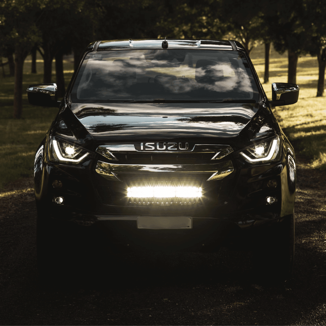 Isuzu D-Max RG 2021-on Behind Grille Light Bar Kit