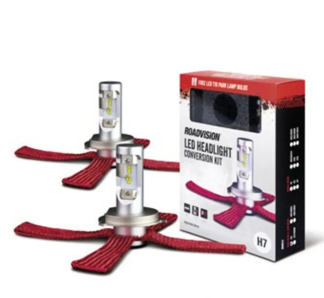 LED Headlamp Conversion Kit H7 LED Headlight Globes