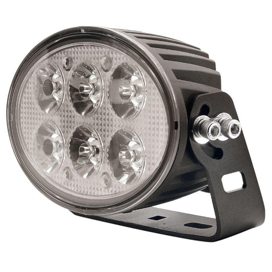 Led Oval Spot Beam Worklamp 10 - 60V 6 Led’s 6,600 Lumens - LED Work Lamps - Hulk 4x4