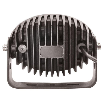 Led Oval Worklamp Flood Beam 10- 60V 60W 6 Led’s Black Hsng 6,600 Lumens LED Work Lamps
