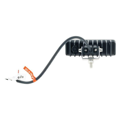 Led Rectgl Worklamp Flood Beam 70 Deg 9-36V 24W 4 Leds Black HSNG 2,400 Lumens LED Work Lamps