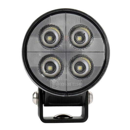 Led Round Flood Beam Worklamp 9 - 36V 4 Led’s 3,800 Lumens - LED Work Lamps - Hulk 4x4