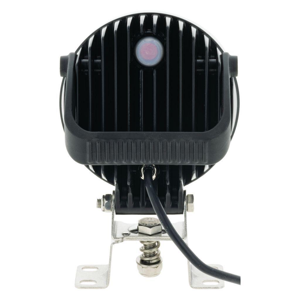 Led Round Flood Beam Worklamp W/ Handle & Switch 5,100 Lumens - LED Work Lamps - Hulk 4x4
