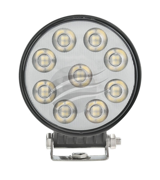 LED Round Worklamp (Flood Beam) 36W Work Lamps