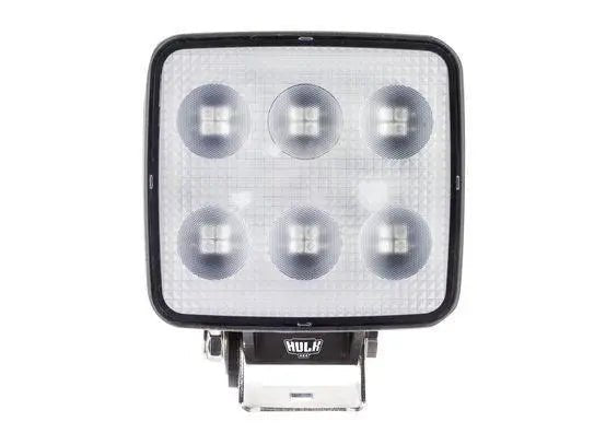 LED Square Worklamp - 24W (Flood Beam) - Work Lamps - Hulk 4x4
