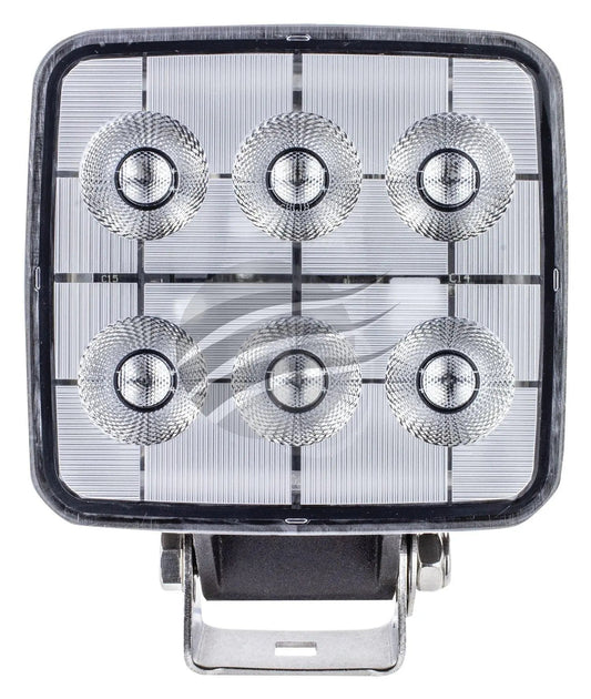 LED Square Worklamp (Flood Beam) 35W - Work Lamps - Ignite