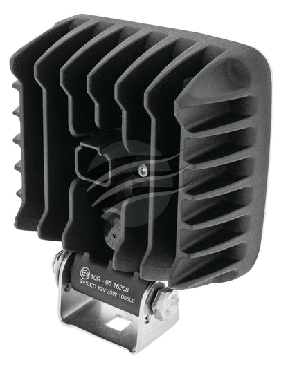 LED Square Worklamp (Flood Beam) 35W - Work Lamps - Ignite
