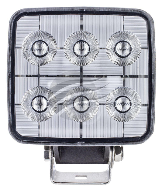 LED Square Worklamp (Flood Beam) 35W Work Lamps