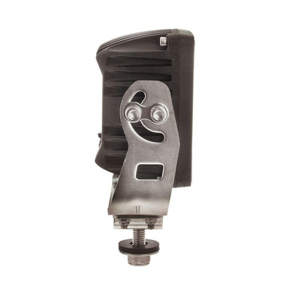 Led Square Worklamp Flood Beam 9 - 36V 43W 4 Leds Slim Blk HSNG 5,400 Lumens IP69K - LED Work Lamps - Hulk 4x4
