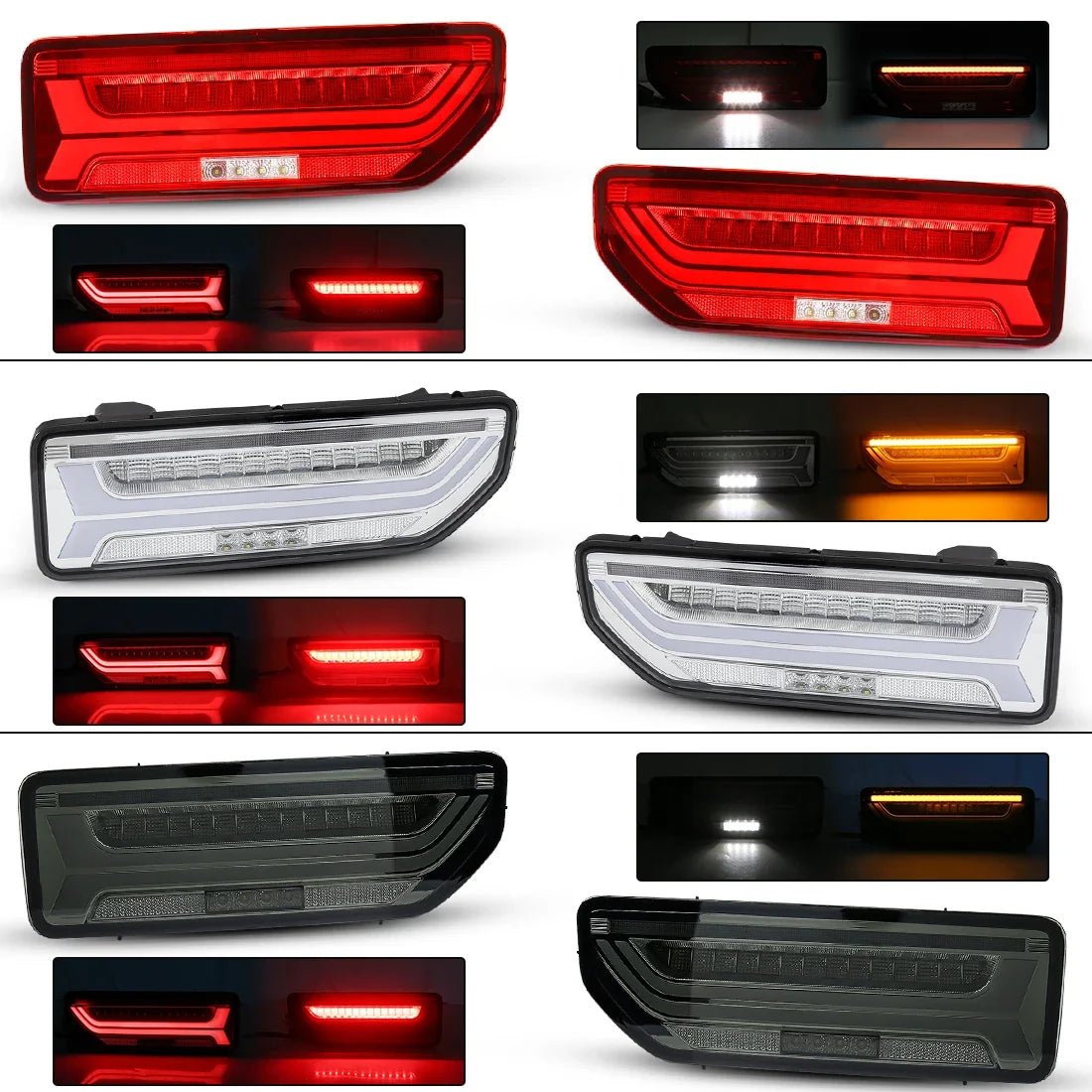 LED Tail Lights for Suzuki JIMNY Rear Lights Turn Signal Lamp Stop Brake Light Reverse Lamp LED Tail Lamps