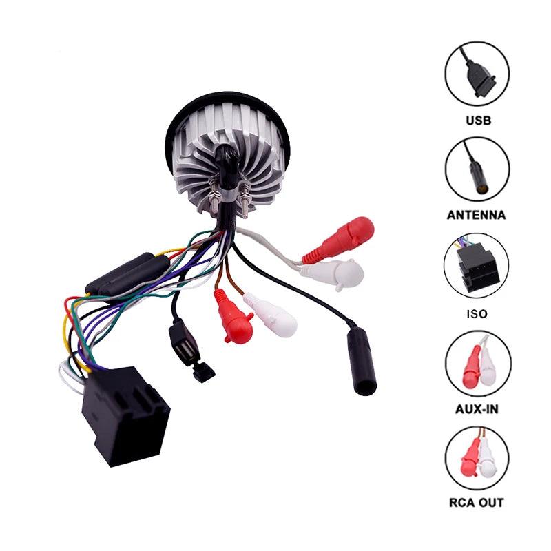 Marine Waterproof Stereo Bluetooth Radio Audio MP3 Player Digital Media FM AM Receiver For Yacht Boat Golf Cart ATV UTV Motorcyc Marine Radio