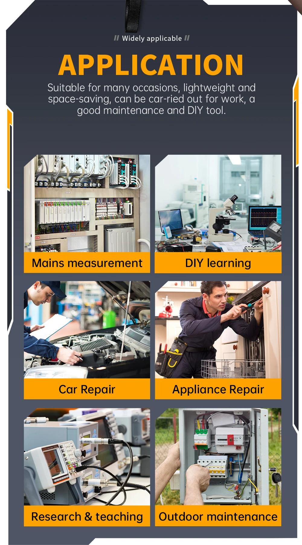 Mini Handheld Digital 2 In 1 Oscilloscope DSO510 DSO153 DSO153 Oscilloscope