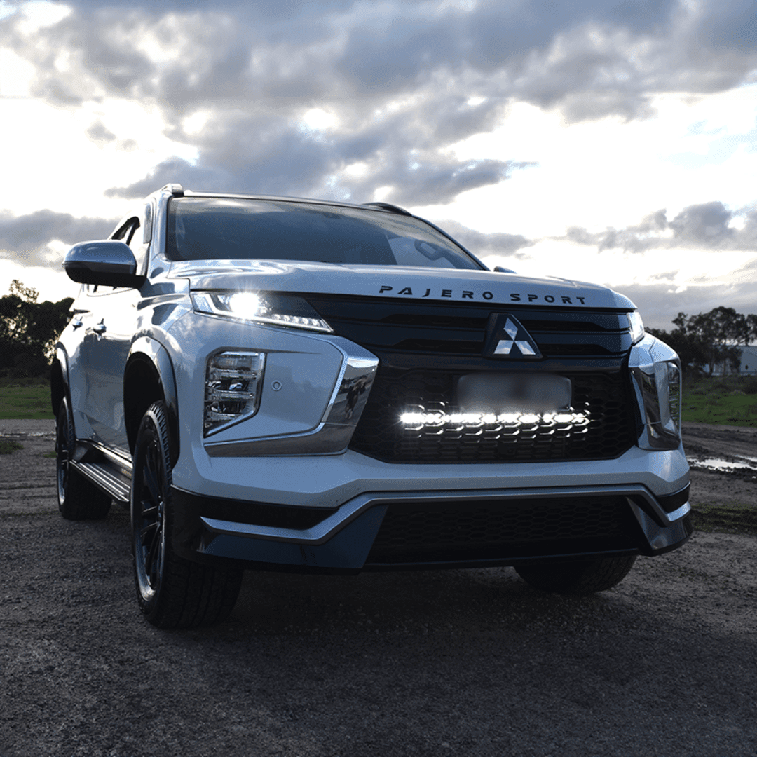 Mitsubishi Pajero Sport QF Nov 2019-on Behind Grille Light Bar Kit Behind Grille Integration Kit