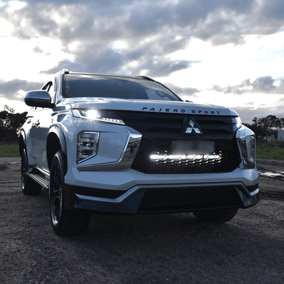 Mitsubishi Pajero Sport QF Nov 2019-on Behind Grille Light Bar Kit