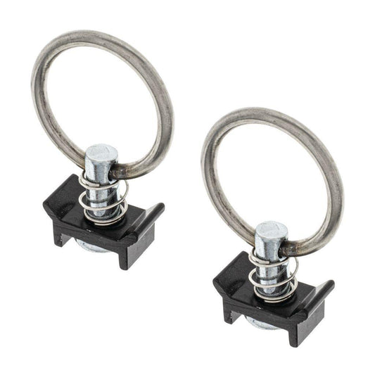 Moveable Mounting Rings to Suit Anchor Tracks (2PK) - Tie Down Anchors - Hulk 4x4