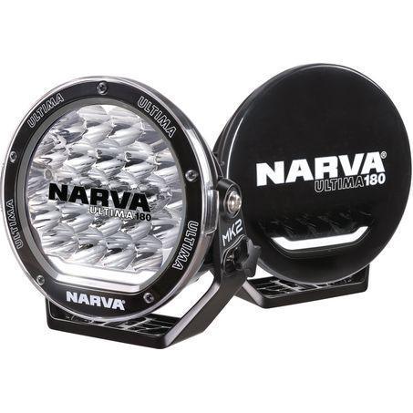 Narva Ultima 180 MK2 Black Driving Light Kit Driving Lights