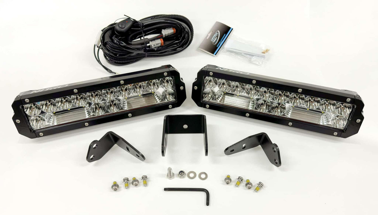 Next-Gen Ranger Behind Grille Light Bar Kit LED Light Bars