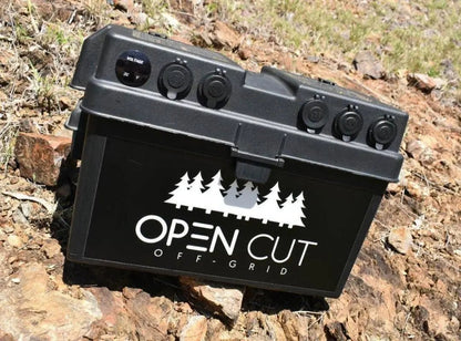 Open Cut Off-Grid Battery Box Battery Box